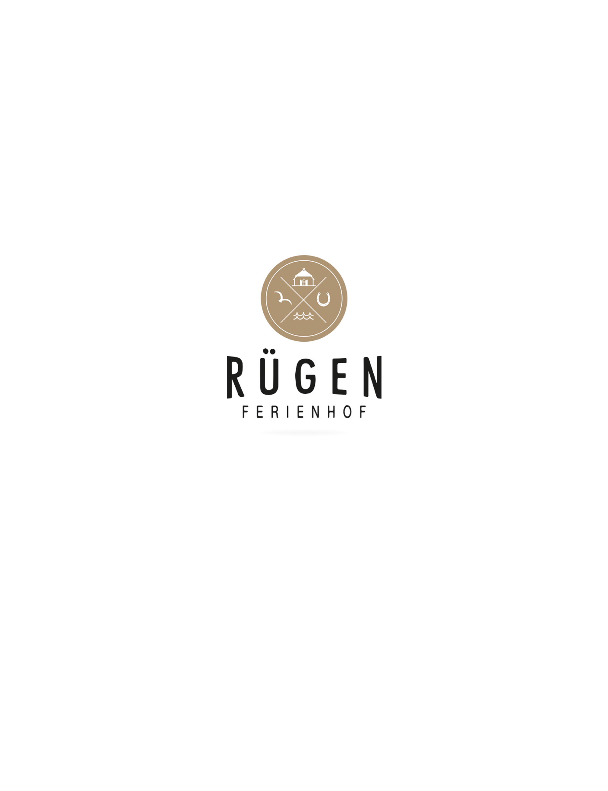 Ferienhof Rügen Logo Markenkreation