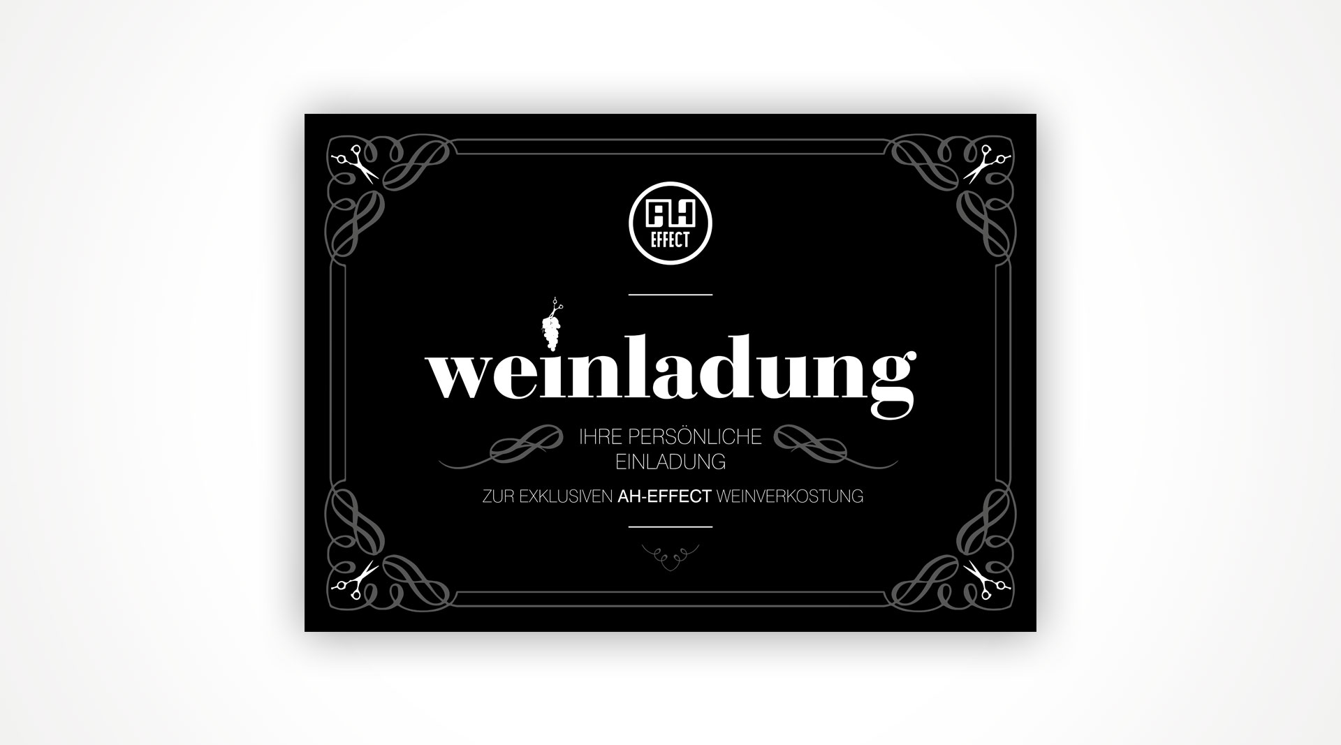 AH-Effect Jubiläum Weinladung Würzburg