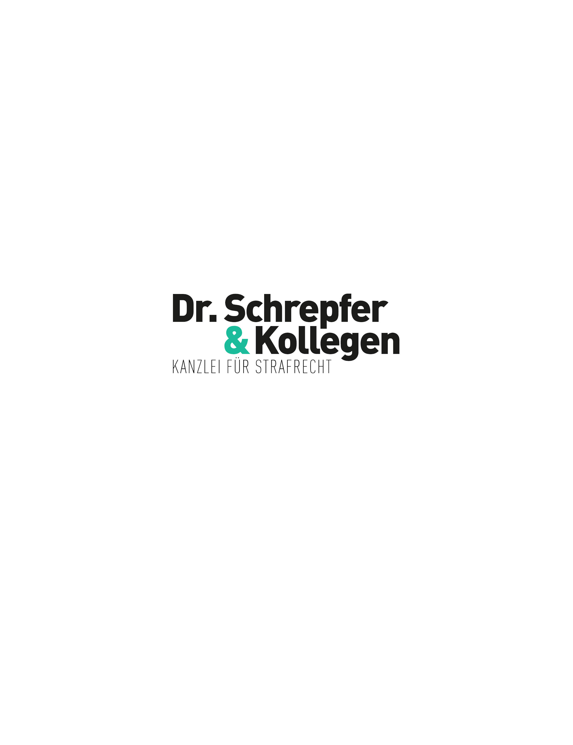 Dr. Schrepfer Kanzlei für Strafrecht Corporate Design Logo Markenkreation jos büro für Gestaltung Würzburg
