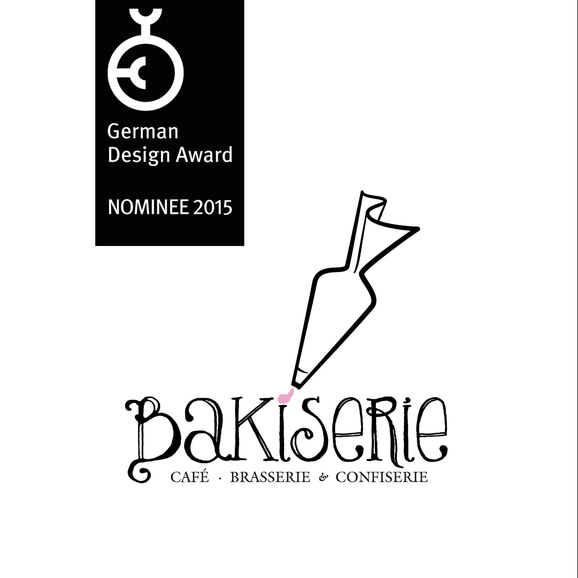 Bakiserie Logo German Design Award 2015 jos büro für Gestaltung Würzburg