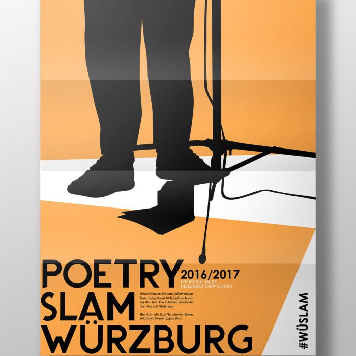 Poetry Slam Grafikdesign Würzburg
