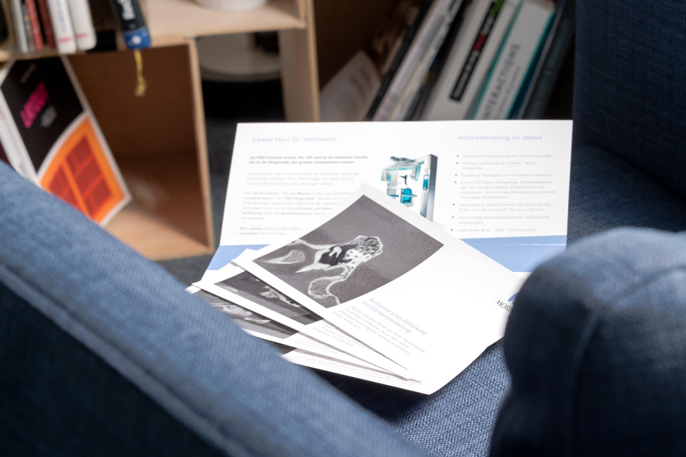 Mailing Morita jos's büro für Gestaltung Print Design Würzburg