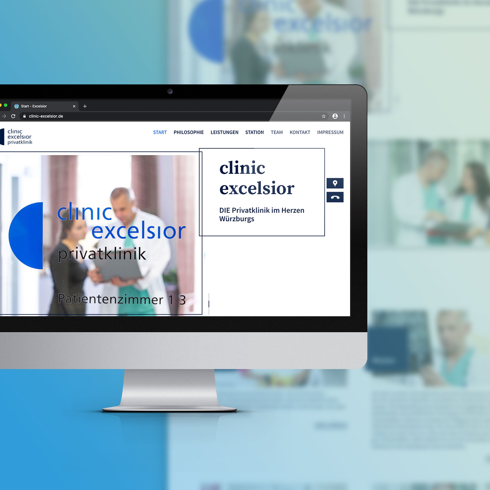 Webdesign clinic excelsior Desktop