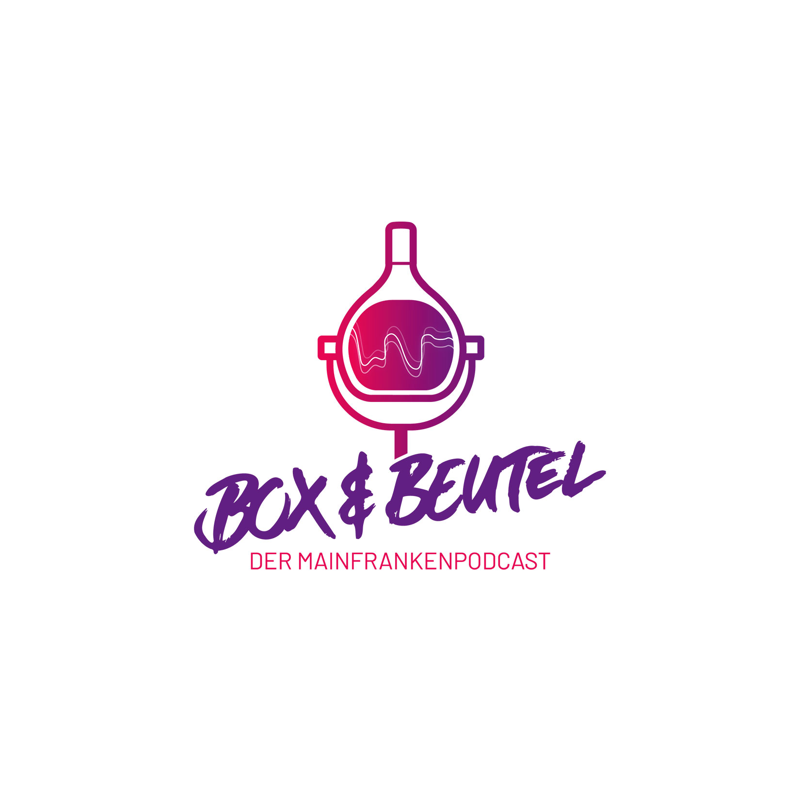Logogestaltung Würzburger Podcast Box&Beutel