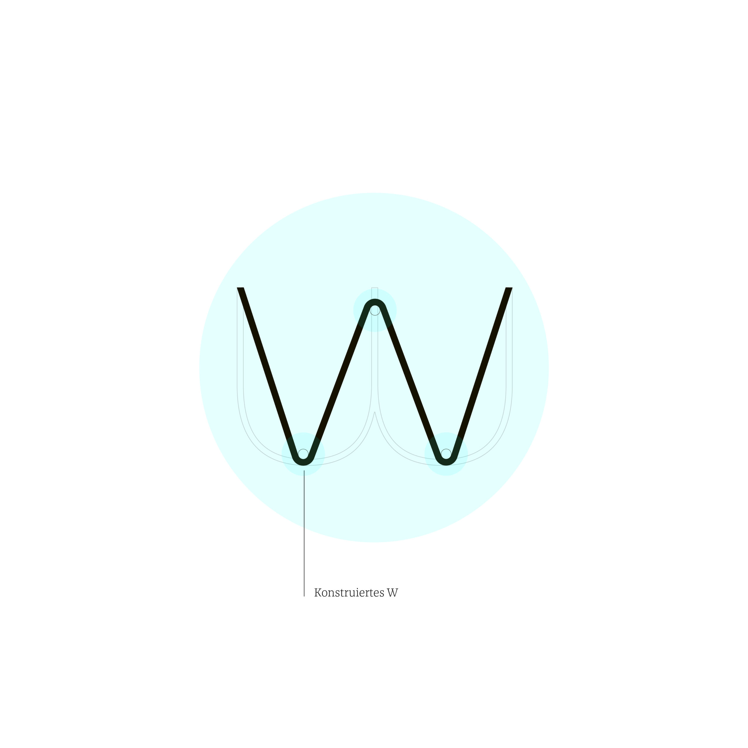Konstruktion der Wortmarke webfactor – apps. software. solutions aus Würzburg