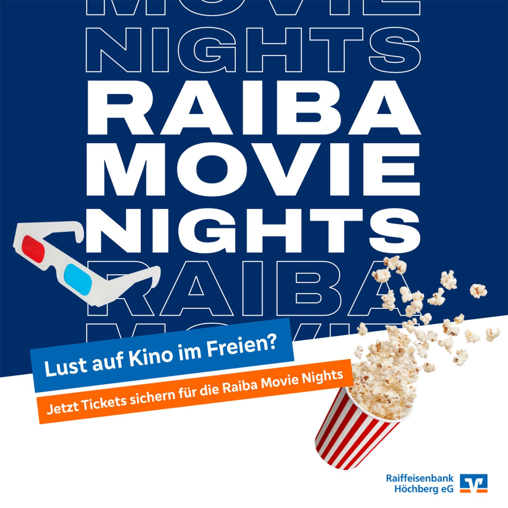 Raiffeisenbank Höchberg Raiba-Movie-Night Keyvisual