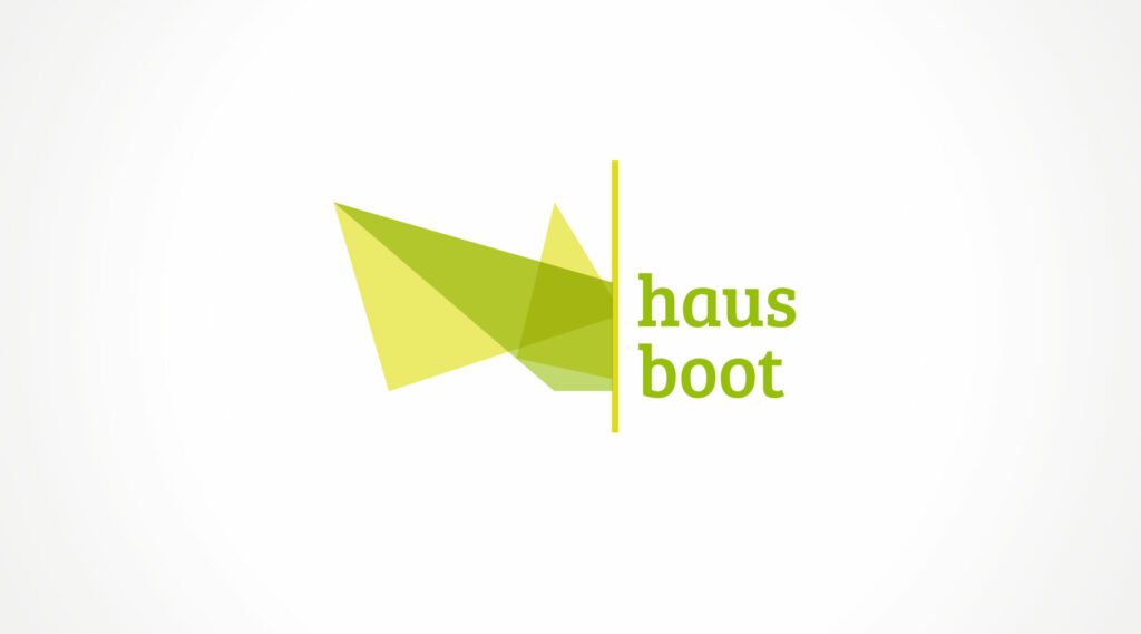 Hausboot Logodesign