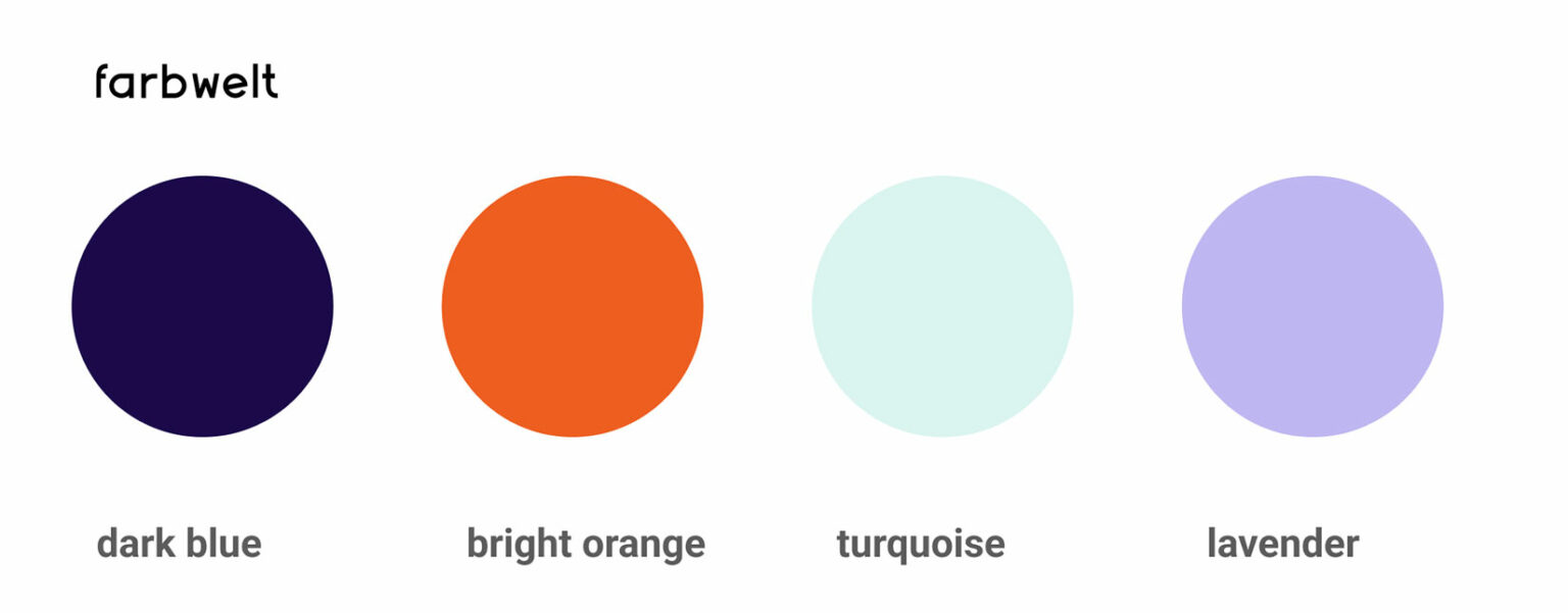 Übersicht definierte Farben Markenkreation Branding Corporate Design Colors Firmenfarben OneCinema