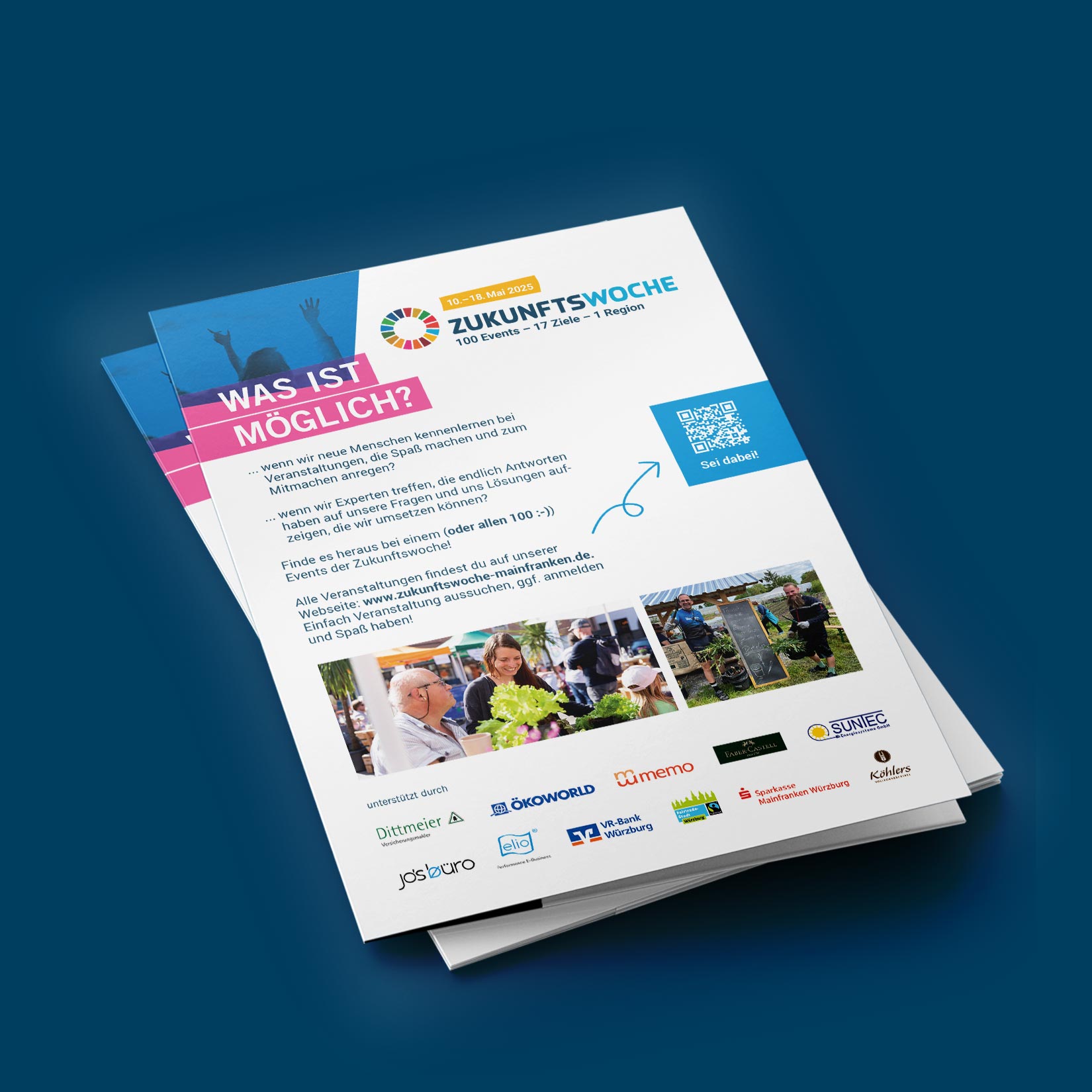 Flyer der Zukunftswoche 2025