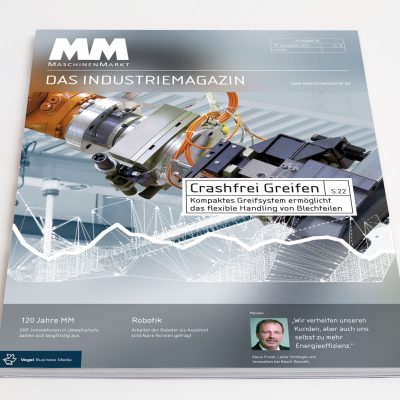 Coverdesign Magazingestaltung Editorial MaschinenMarkt